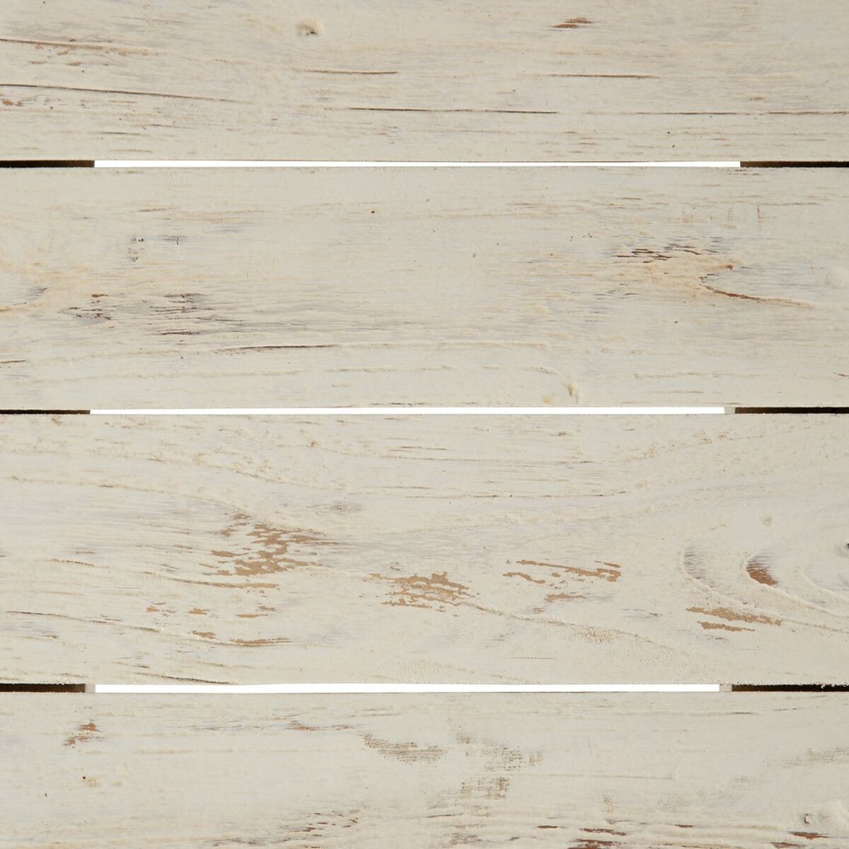 Stol Hvid Teak 120 x 30 x 45 cm